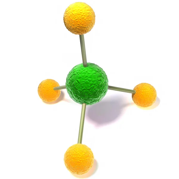 3D-Molekül — Stockfoto