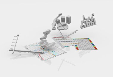 iş grafik, diyagram bar, üzerinde beyaz bir arka plan grafiği