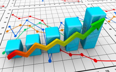 İş Finans şeması, bar, grafik diyagramı