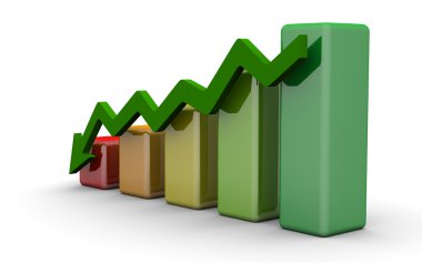 İş Finans şeması, bar, grafik diyagramı