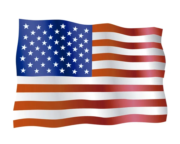 미국 국기 — 스톡 벡터