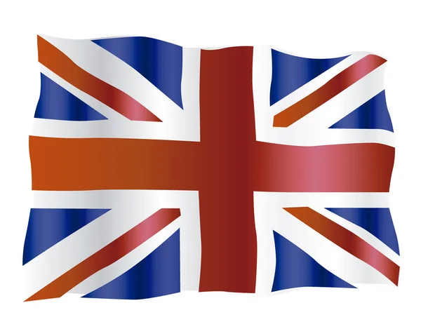 Прапор Великобританії — стоковий вектор