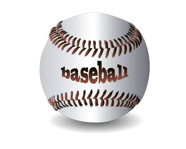 Balle de baseball — Image vectorielle