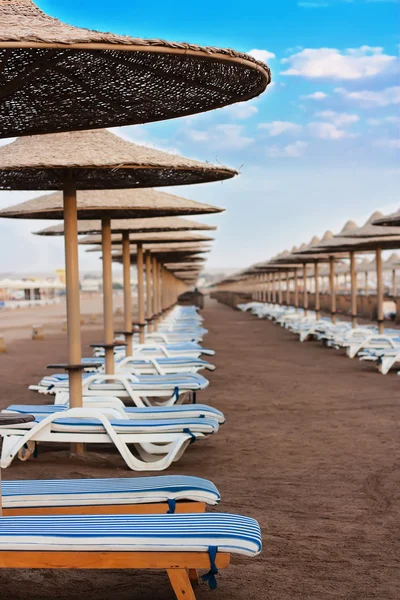 Strand im Hotel in Ägypten — Stockfoto