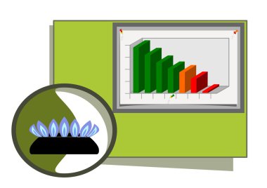 Natural Gas Diagram clipart