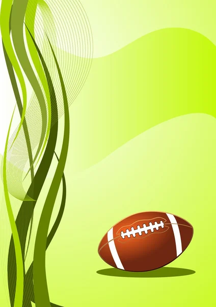Vektor amerikansk fotboll bakgrund — Stock vektor