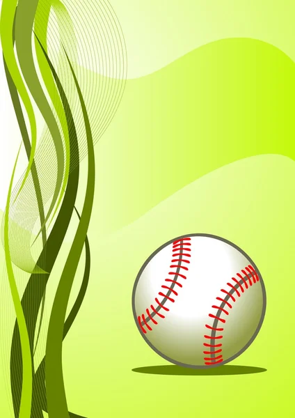 stock vector Vector baseball Background