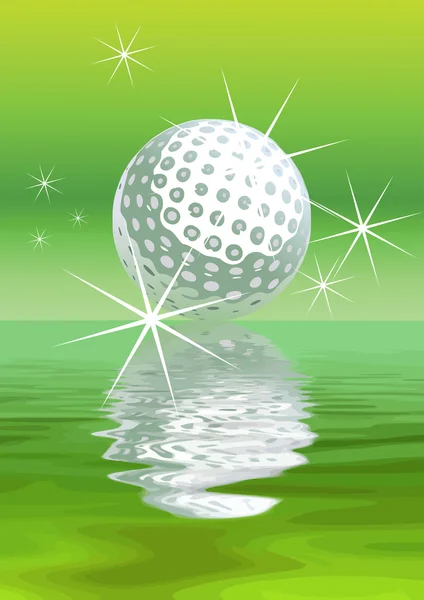 Vector golf Background — Stock Vector