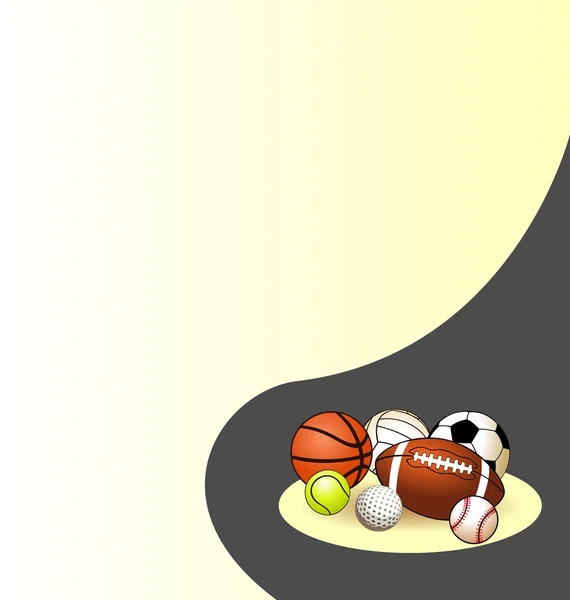 Contexte sportif abstrait — Image vectorielle