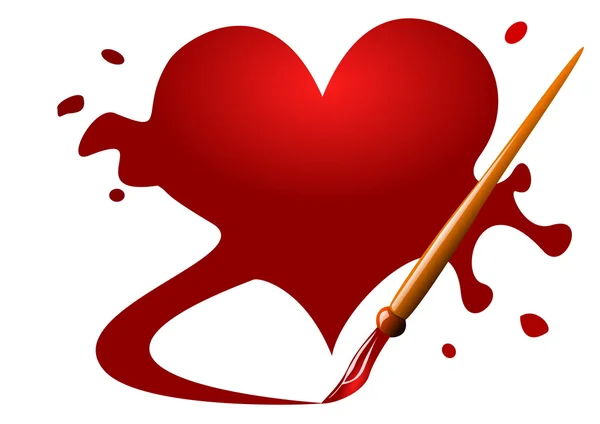 Сердце Валентина — стоковый вектор