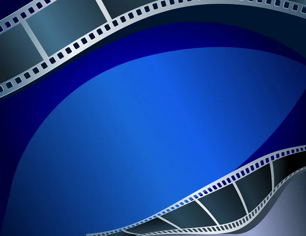 Prázdný filmový pás — Stockový vektor