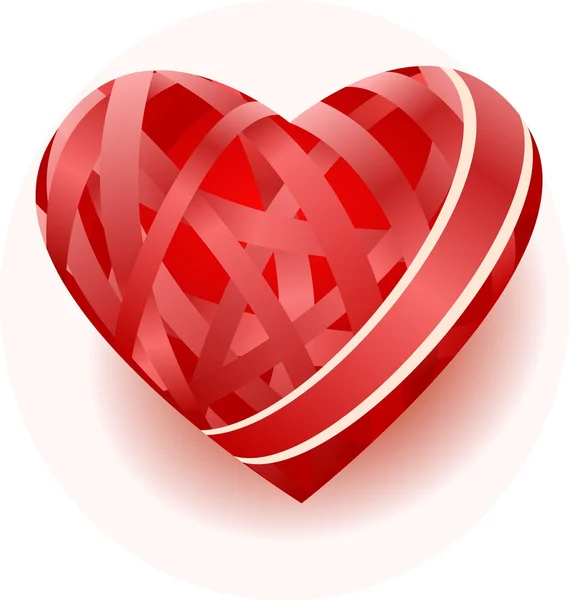 Valentine heart — Stock Vector