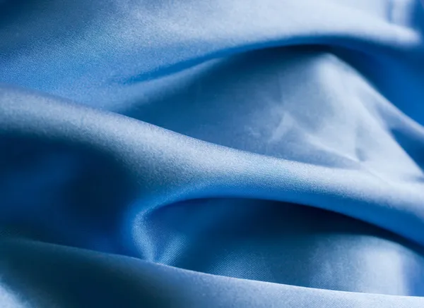 Blue fabric backdrop — Stock Photo, Image