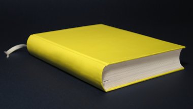 Yellow book clipart