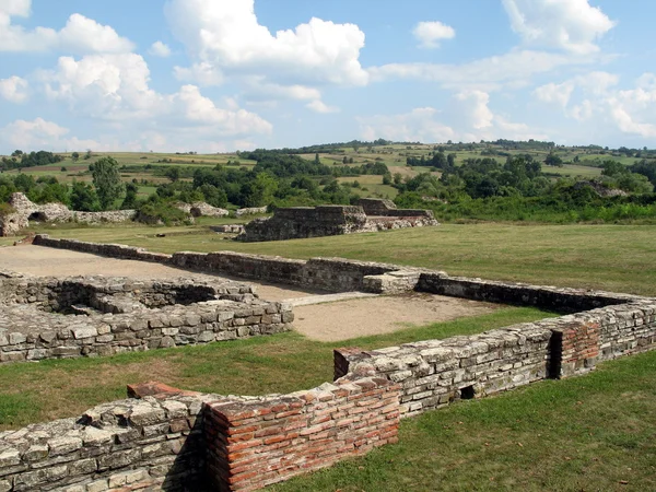 Sitio arqueológico romano — Foto de Stock