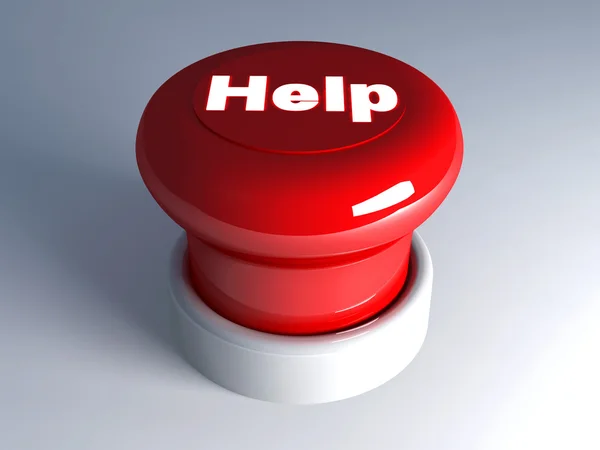 Botón de Ayuda — Foto de Stock
