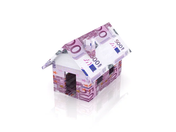 Casa de juguete euro —  Fotos de Stock