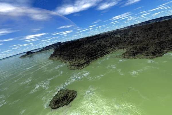 Océano Verde —  Fotos de Stock
