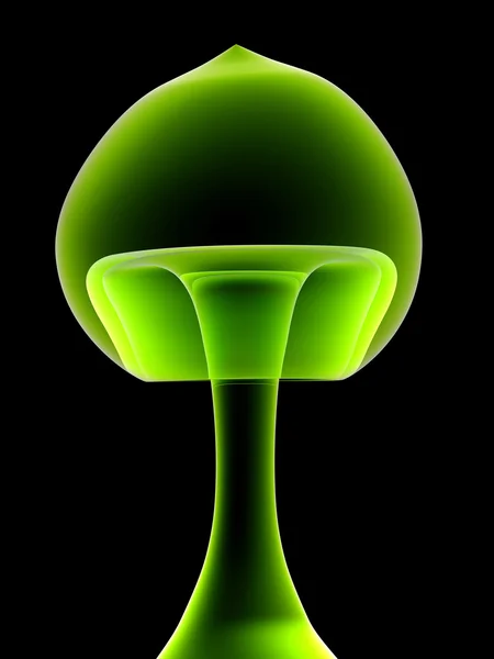 Cogumelo translúcido esquisito — Fotografia de Stock