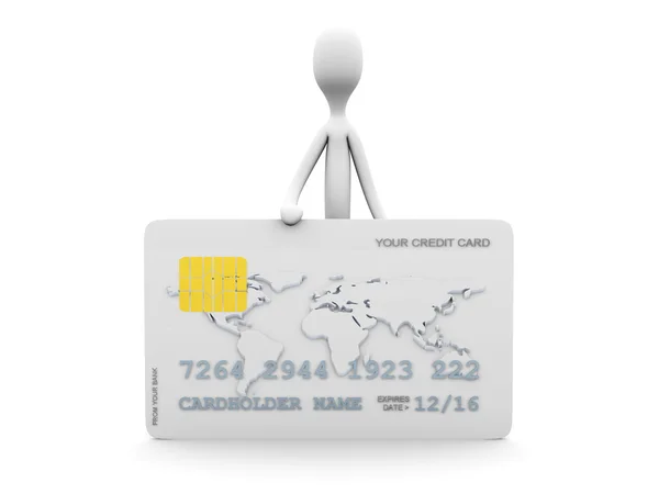 Kredi kartı — Stok fotoğraf