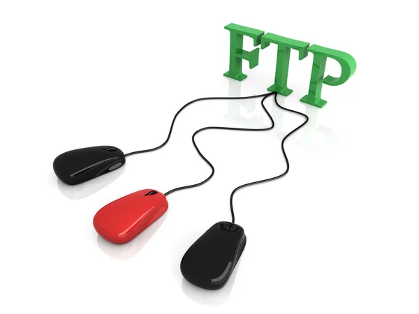 Sharing FTP — Stock Photo, Image