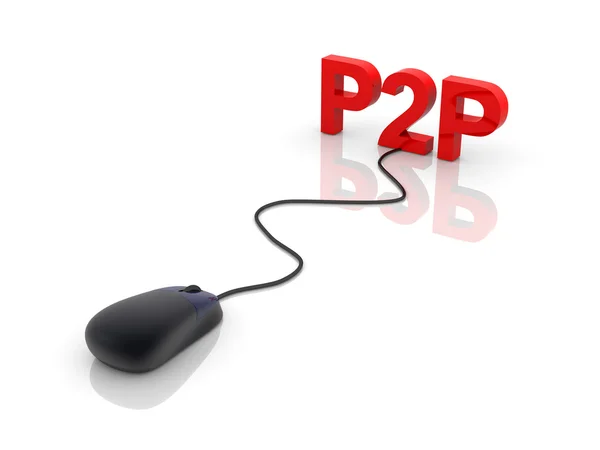 P2P — Stock Photo, Image