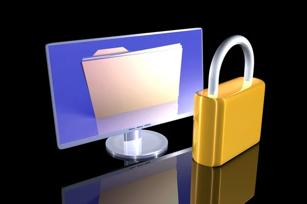 Secure File — Stock Photo, Image