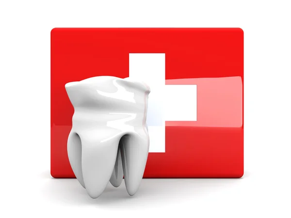 Зуб першої допомоги — стокове фото