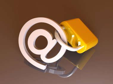 Secure Email clipart