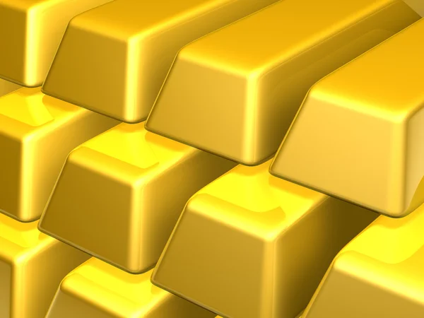Bars van goud — Stockfoto