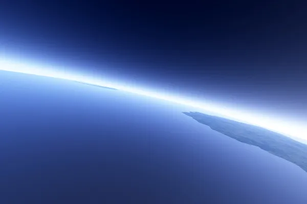 Earthlike yörünge — Stok fotoğraf