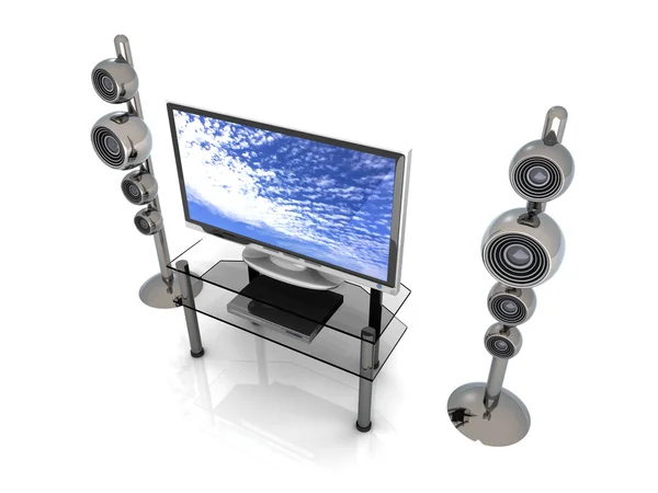 Home Entertainment System — Stock Photo, Image