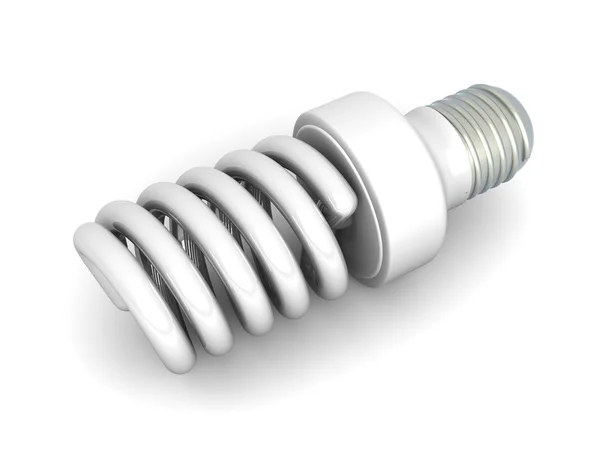 Lâmpada de poupança de energia — Fotografia de Stock