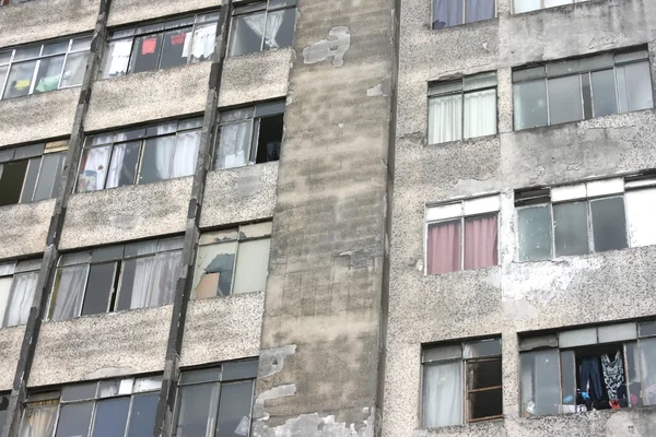Heruntergekommene Fassade in São Paulo — Stockfoto