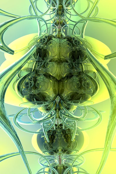 Abstrakt gräshoppa — Stockfoto