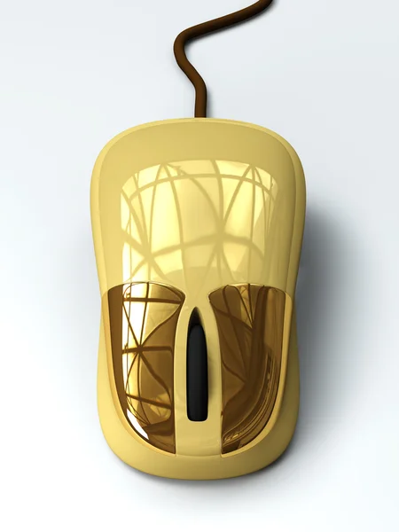 Zlatá myš — Stock fotografie
