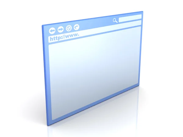 Browser Window — Stock Photo, Image