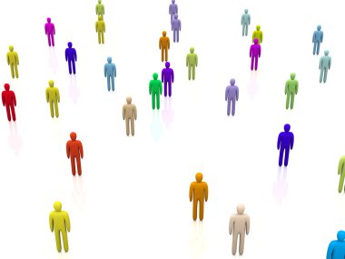 Diversity Crowd clipart