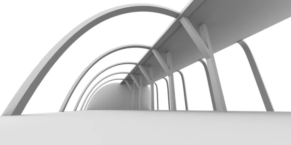 Διάδρομο αρχιτεκτονική — Φωτογραφία Αρχείου