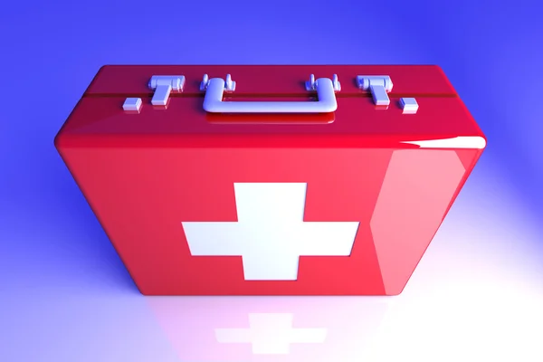 First aid case — Stock Photo, Image
