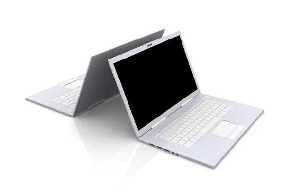 Due computer portatili — Foto Stock