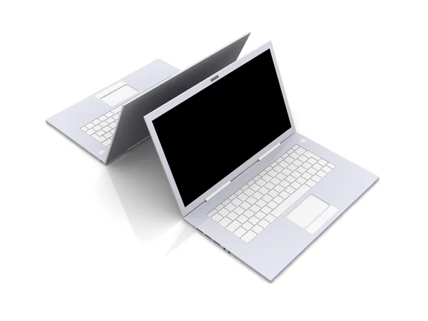 Dois laptops — Fotografia de Stock
