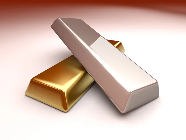 Oro y Plata — Foto de Stock