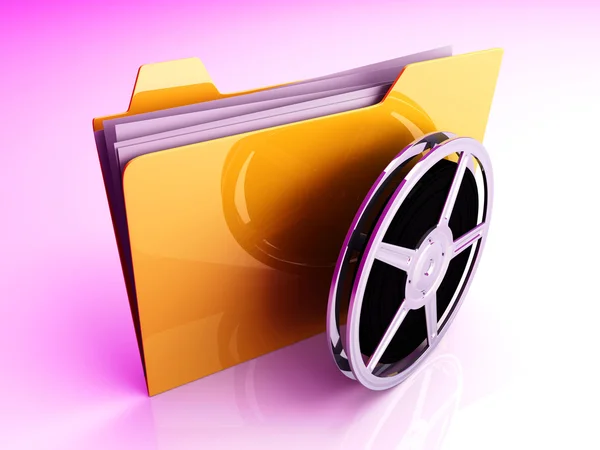 Digital Video Folder — Stock Photo, Image