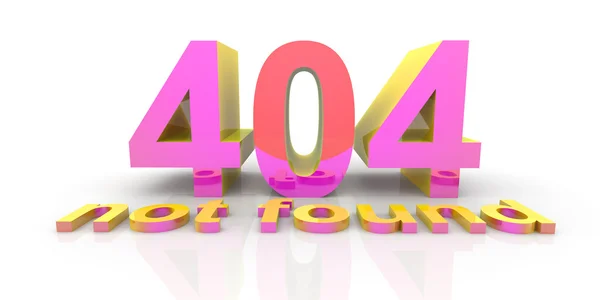 404 - not found — Stock Photo, Image