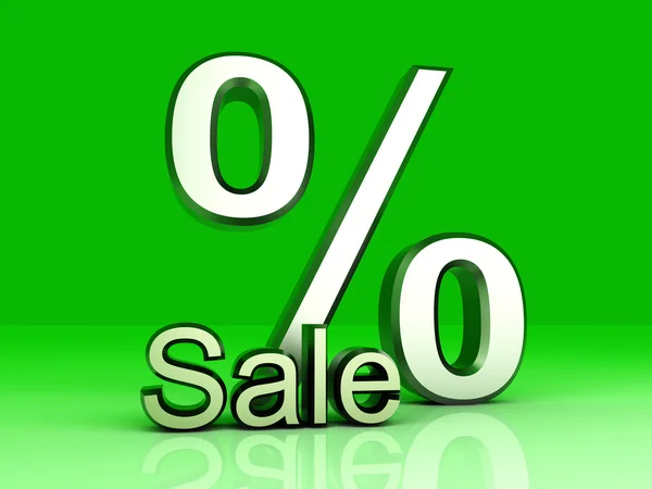 Sale percentage — Stock Photo, Image