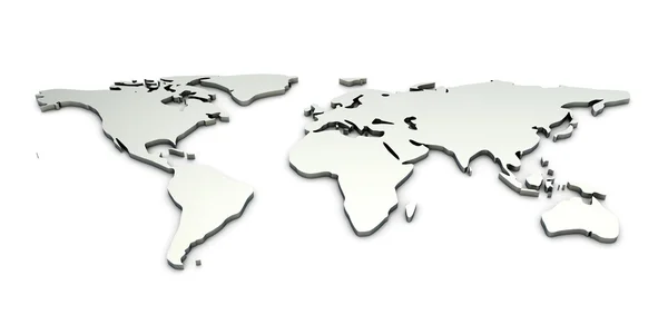 Mapa mundial — Foto de Stock