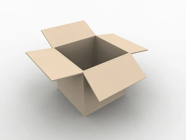Caja vacía —  Fotos de Stock