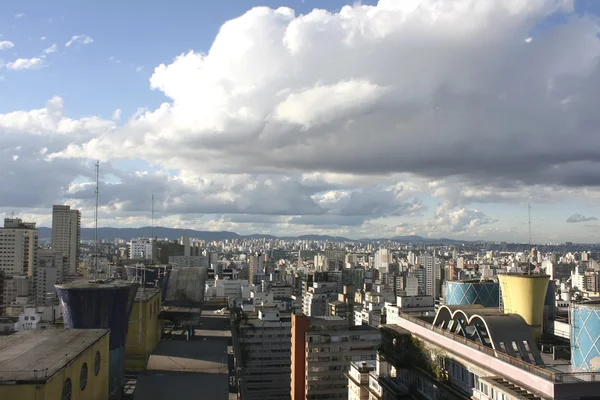 Panoramę Sao Paulo Brazylia — Zdjęcie stockowe