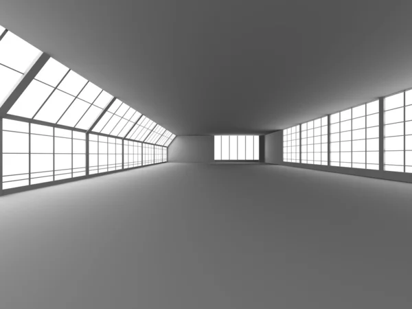 廊下のアーキテクチャ — ストック写真